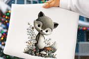 Whimsical Animals Clipart, an Illustration by SinaCreation (Thumbnail 5 of 6)