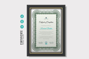 027. Elegant Certificate Template