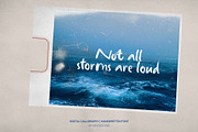 Ocean Inside Handwritten Font, a Handwritten Font by MOODSTORE (Thumbnail 4 of 12)