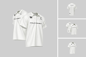 Polo Shirt Mockup, a Shirt Mockup by Pikachudesign