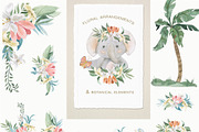 Safari Baby Animals Watercolor, an Animal Illustration by Cat In Colour (Thumbnail 8 of 11)
