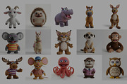 Muppets Style Animal Illustrations, an Animal Illustration by Beshr Abdulhadi (Thumbnail 3 of 4)