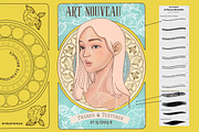 Procreate Art Nouveau Frames Brushes, a Brush Add-On by Artbykimmyw (Thumbnail 5 of 9)
