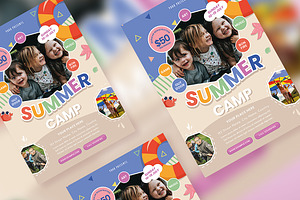 Kid's Summer Camp Flyer