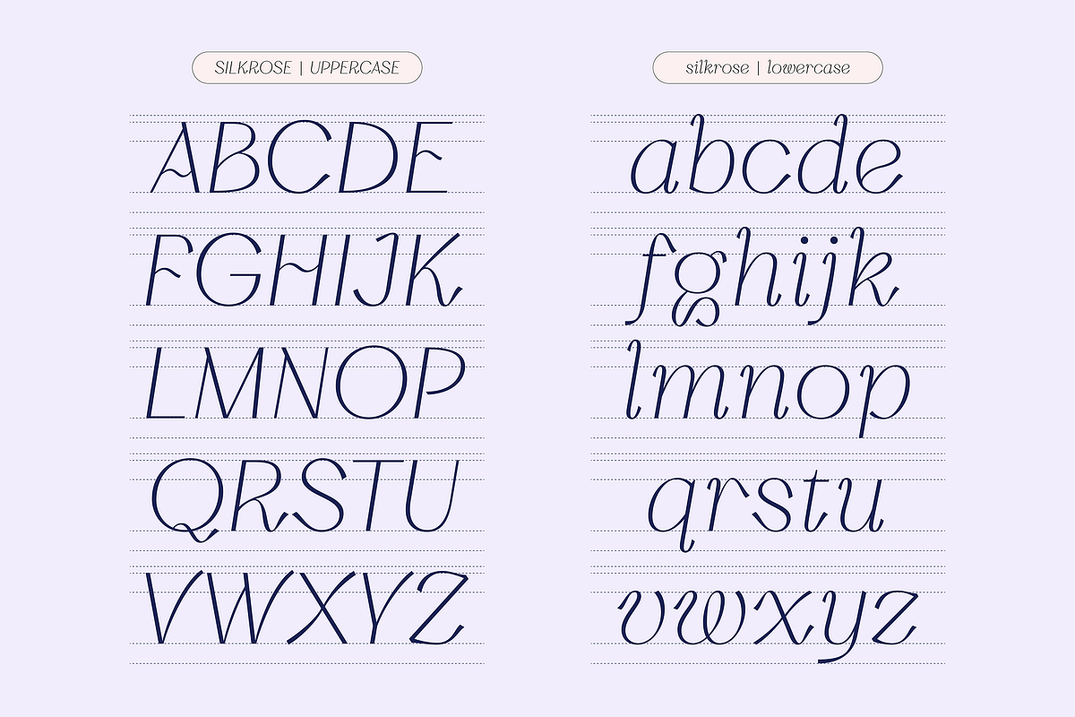 Silkrose - Delicate Display Font, a Sans Serif Font by Artflorara (Photo 9 of 14)