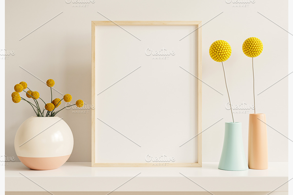 Frame picture mockup 003, a Poster Template by vanitjan (Photo 2 of 2)