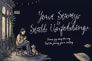 WindeRums - Rustic Floral Script, a Script Font by HypeWorksCo (Thumbnail 5 of 15)