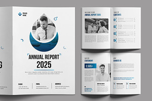 Creative Annual Report, a Brochure Template by ContestDesign