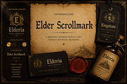 Elder Scrollmark – Blackletter Font, a Blackletter Font by Wow Magic (Thumbnail 1 of 4)