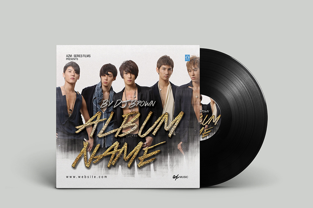 CD/DVD Album Cover Template, a Stationery Template by Awns Creators (Photo 6 of 9)