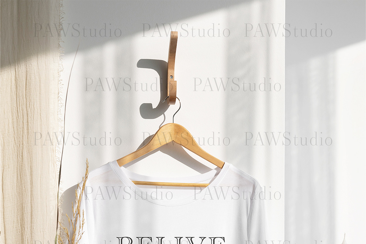 T-shirt Mockup 3001 Mock Up, a Product Mockup by PawMockups (Photo 5 of 7)