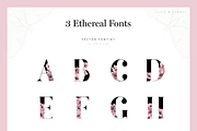 Ethereal Graphic Set & Fonts, an Animal Illustration by Riveros Illustration (Thumbnail 4 of 14)