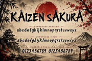 Kaizen Sakura, a Handwritten Font by Yoga Letter (Thumbnail 7 of 9)