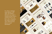 Squarespace Template: Arch&Gold, a Squarespace Template by Applet Studio (Thumbnail 6 of 6)