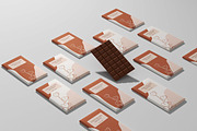 Chocolate Mockup Set, a Packaging Mockup by Mockup Line (Thumbnail 10 of 13)