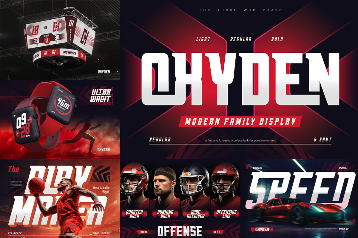 Athletic Essential Font Bundle, a Slab Serif Font by Burntilldead (Photo 5 of 6)