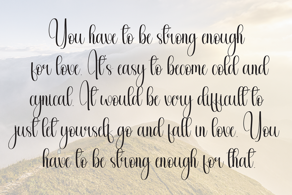 Beautiful | Script Font, a Handwritten Font by Scratchones (Photo 6 of 9)