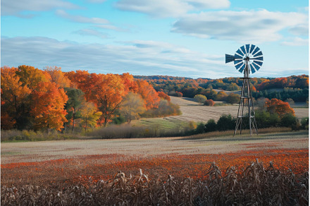 Autumn splendor in rural landscape, a Beauty & Fashion Photo by Ylivdesign