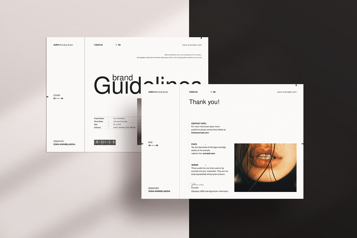 AURA | Brand Guidelines Template, a Branding & Logo Template by ArtisanaAura (Photo 21 of 23)