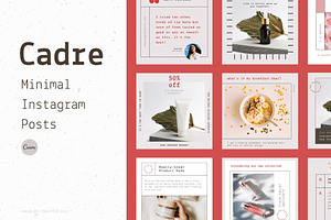 Cadre Chic Canva Instagram Posts
