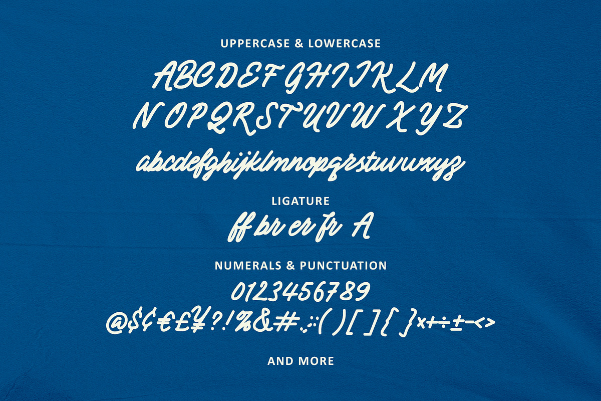 Mingers Monoline Script Font, a Script Font by Maulana Creative (Photo 5 of 7)