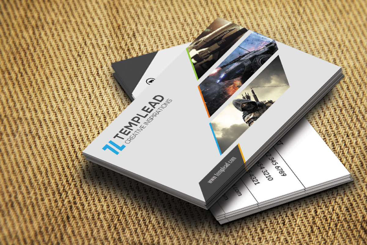 Game Design Card CM191, a Business Card Template by annozio (Photo 3 of 4)