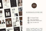 Canva Workbook Template for Coaches, a Magazine Template by Branding Babe Co. (Thumbnail 2 of 10)
