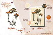 Vintage Texture Procreate Brush Kit, a Brush Add-On by The Pigeon Letters (Thumbnail 4 of 9)