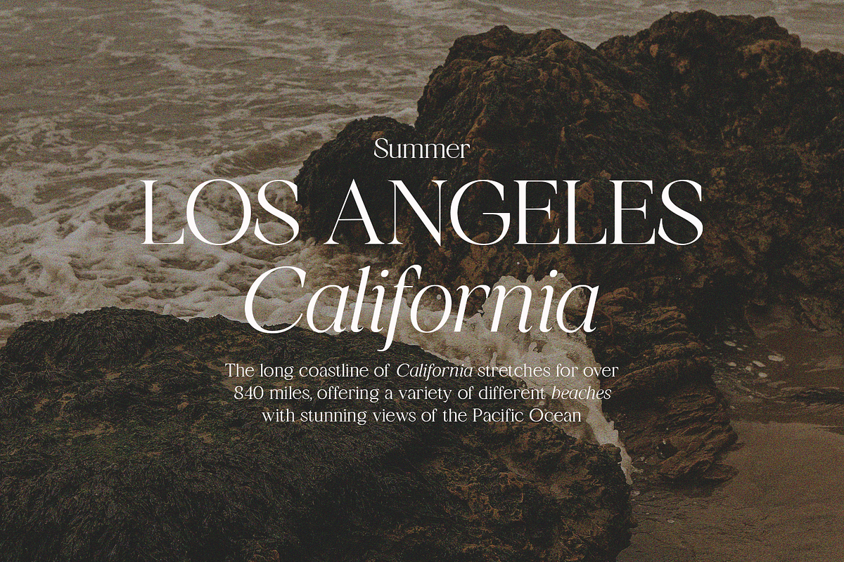 Tangier - Classy Modern Serif, a Serif Font by Viswell (Photo 4 of 12)