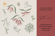 Embroidery Style Seamless Patterns, a Pattern Graphic by Svetlana Lerie (Thumbnail 7 of 10)