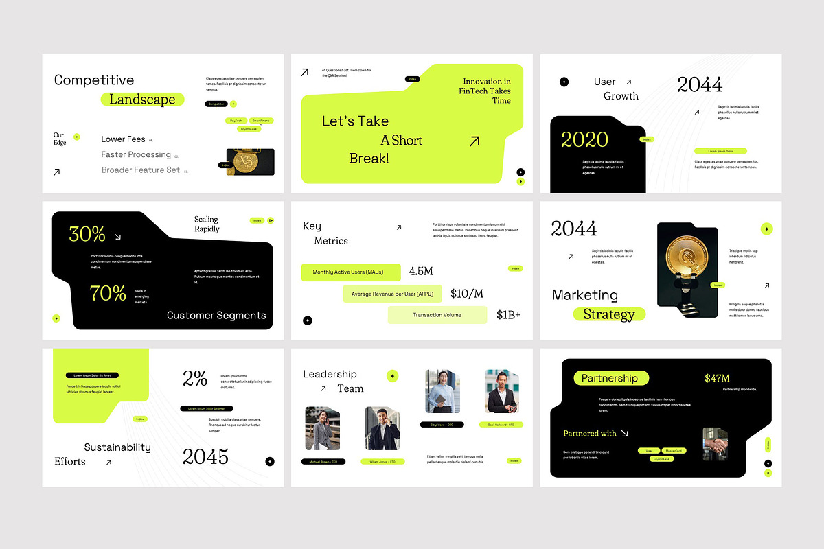 Financial Technology Google Slides preview 4