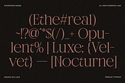 Terquiny - Modern Luxury Serif, a Serif Font by Shapespired Design (Thumbnail 6 of 17)