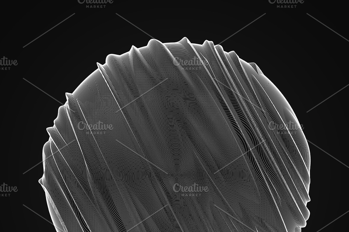 Ultra Thin Spheres 2, an Object Graphic by GarryKillian (Photo 8 of 12)