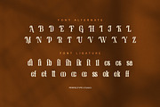 Qlimes modern retro serif font, a Serif Font by Perfectype (Thumbnail 8 of 8)