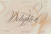 Delighton Script, a Script Font by Has_rizal (Thumbnail 15 of 15)