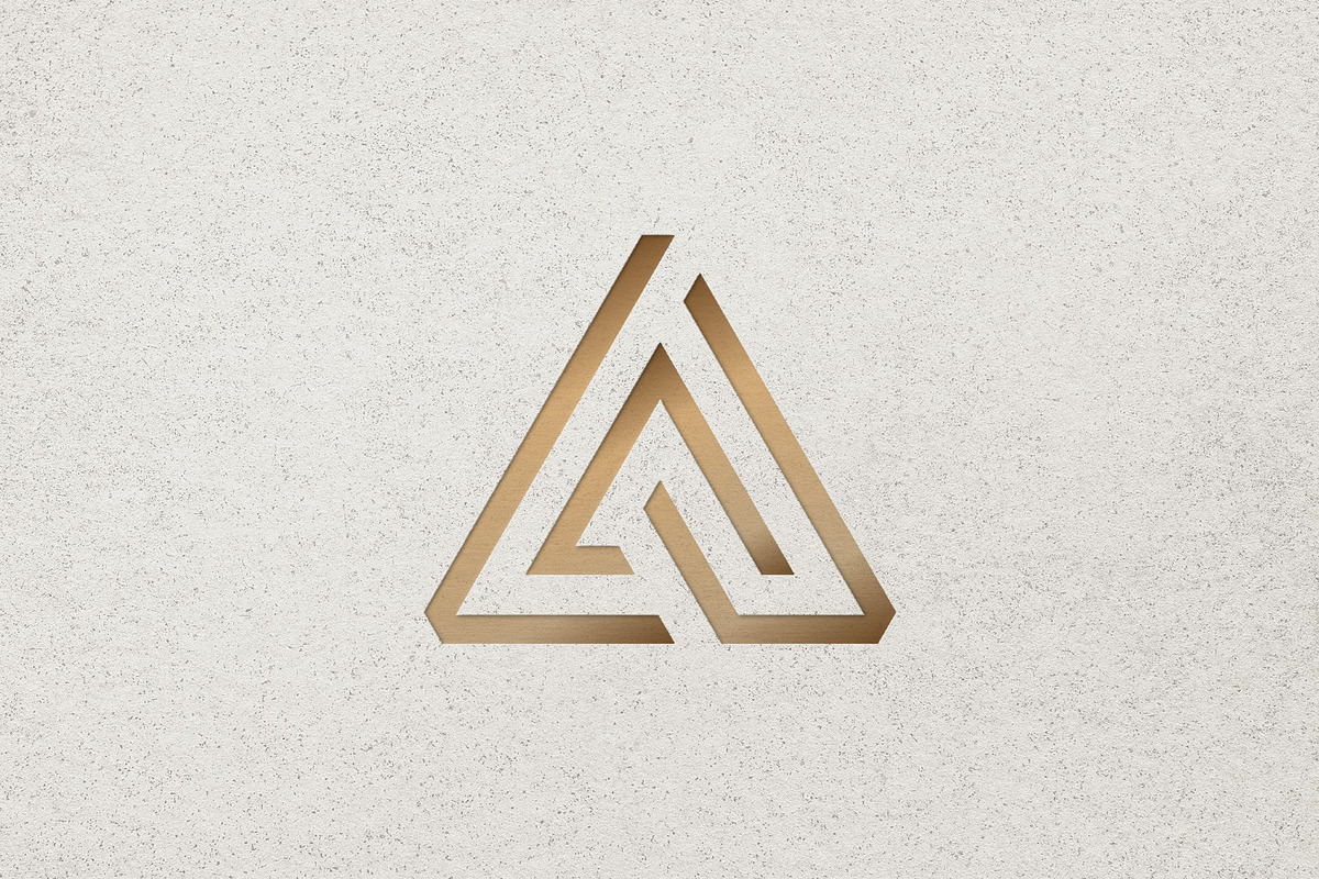 Geometric Letter A Monogram Logo, a Branding & Logo Template by Luxury Logos (Photo 4 of 4)