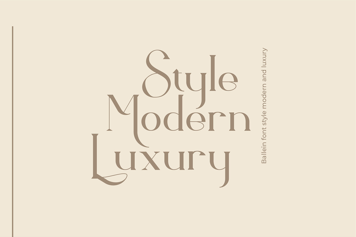 Ballein feminine serif font, a Serif Font by suhadidesign (Photo 2 of 12)