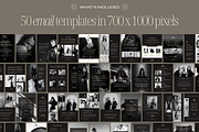 Fashion Emails | 50 Canva Templates, an Email Template by Creatif Foundry (Thumbnail 2 of 9)