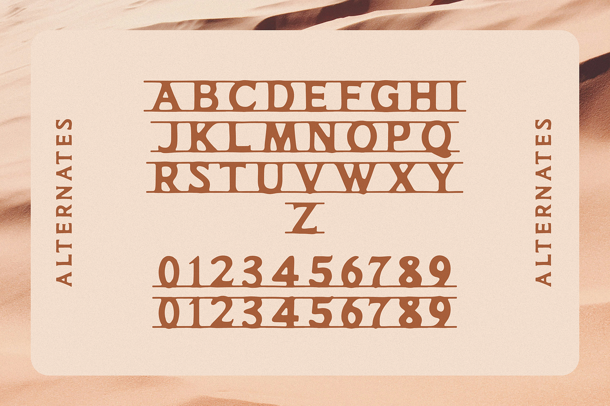 Solara - Hand Drawn Southwest Font, a Handwritten Font by Surplus Type Co (Photo 10 of 11)