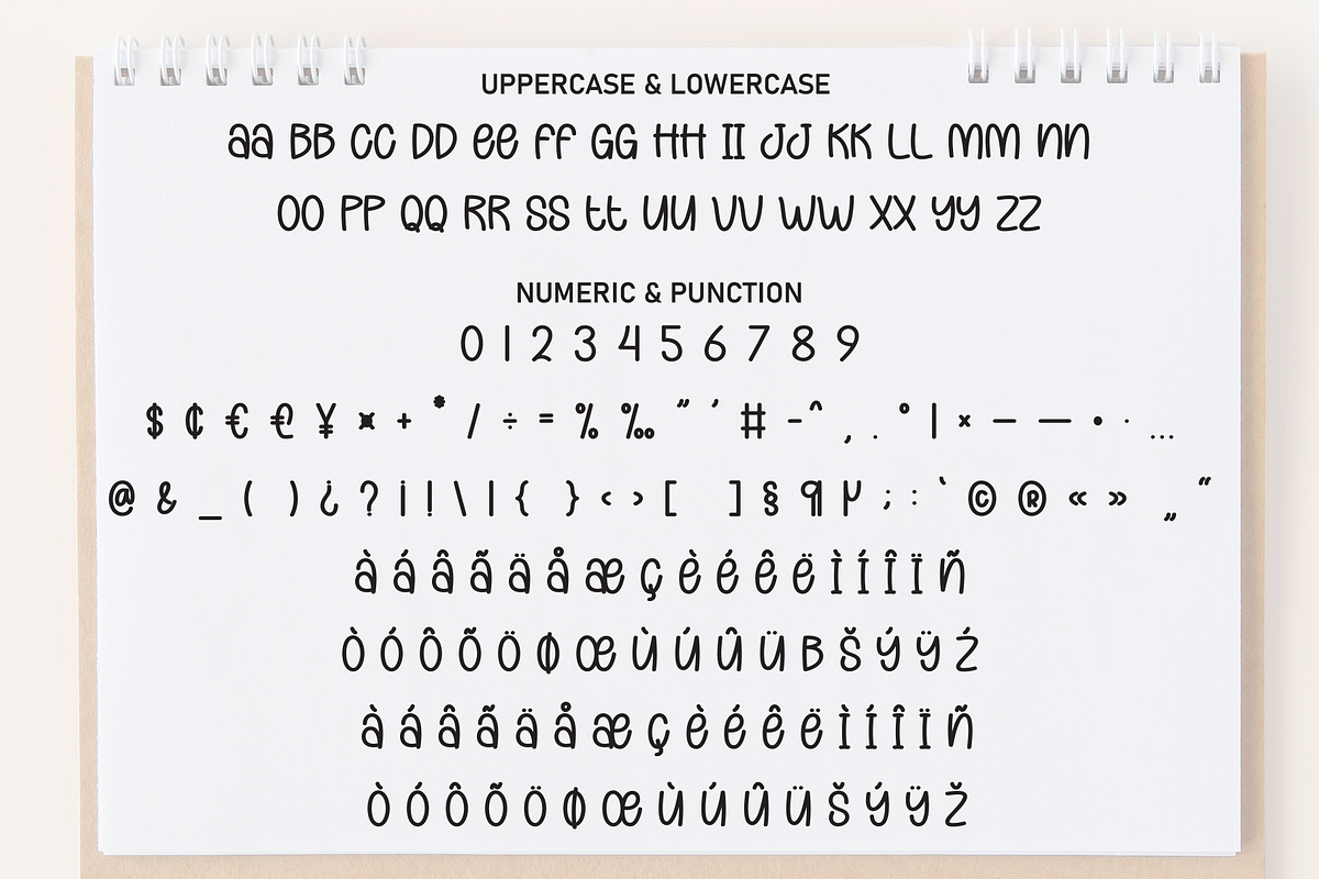 Book Notes | Script Font, a Handwritten Font by Scratchones (Photo 7 of 8)