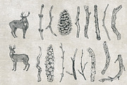 Twigs Frames, objects, patterns, an Object Graphic by Nenilkime (Thumbnail 5 of 5)