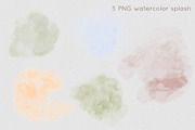 Floral Easter eggs watercolor set, an Illustration by Kate Lanbina (Thumbnail 10 of 17)