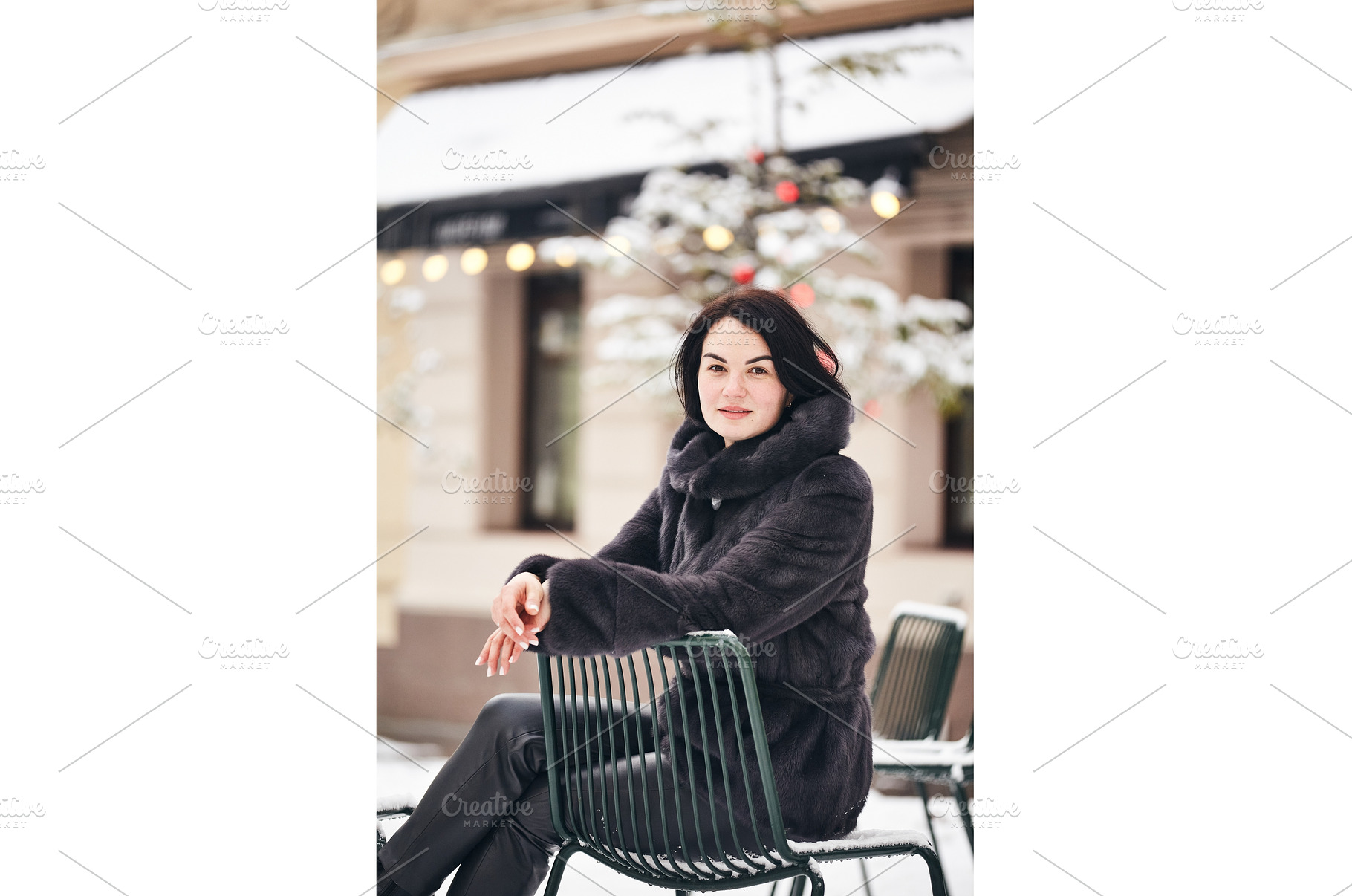 Portrait of a smiling woman sitting, a Person Photo by Rohan Photography