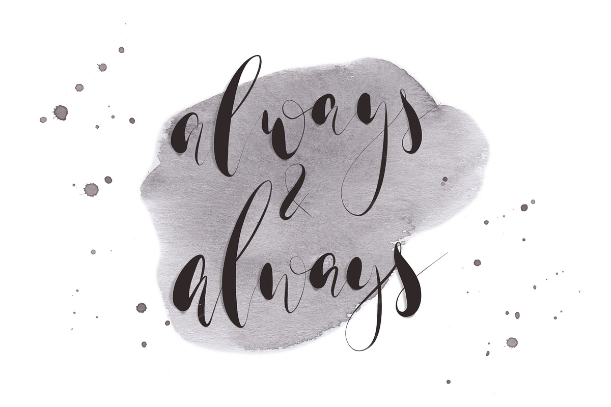 Procreate Hand Lettering Toolkit, a Brush Add-On by Honey & Jazz Co. (Photo 10 of 16)