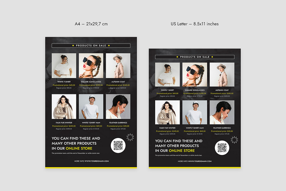 Fashion Black Friday Flyer Template, a Flyer Template by artbart (Photo 8 of 9)