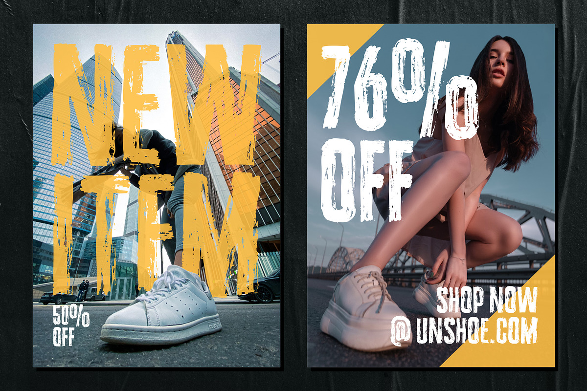 SOVER - Dry Brush Font, a Sans Serif Font by VASTARD STUDIO (Photo 6 of 13)