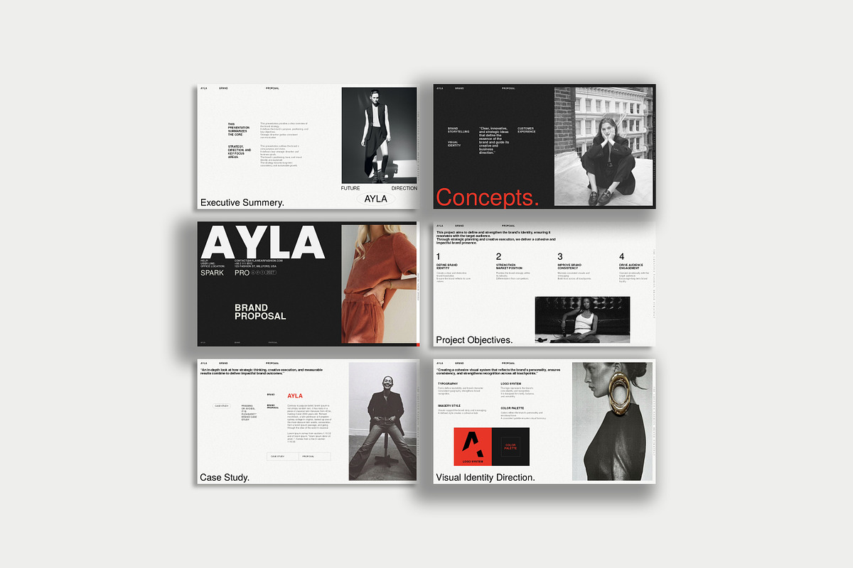 Ayla | Brand Proposal, a Presentation Template by SparkPro (Photo 8 of 8)
