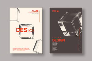Set of Cards with Bitmap Dithering, an Illustration by Liudmyla Matviiets