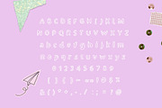 Bubble Gum Club. Playful trio font, a Handwritten Font by PaperJamLab (Thumbnail 11 of 14)