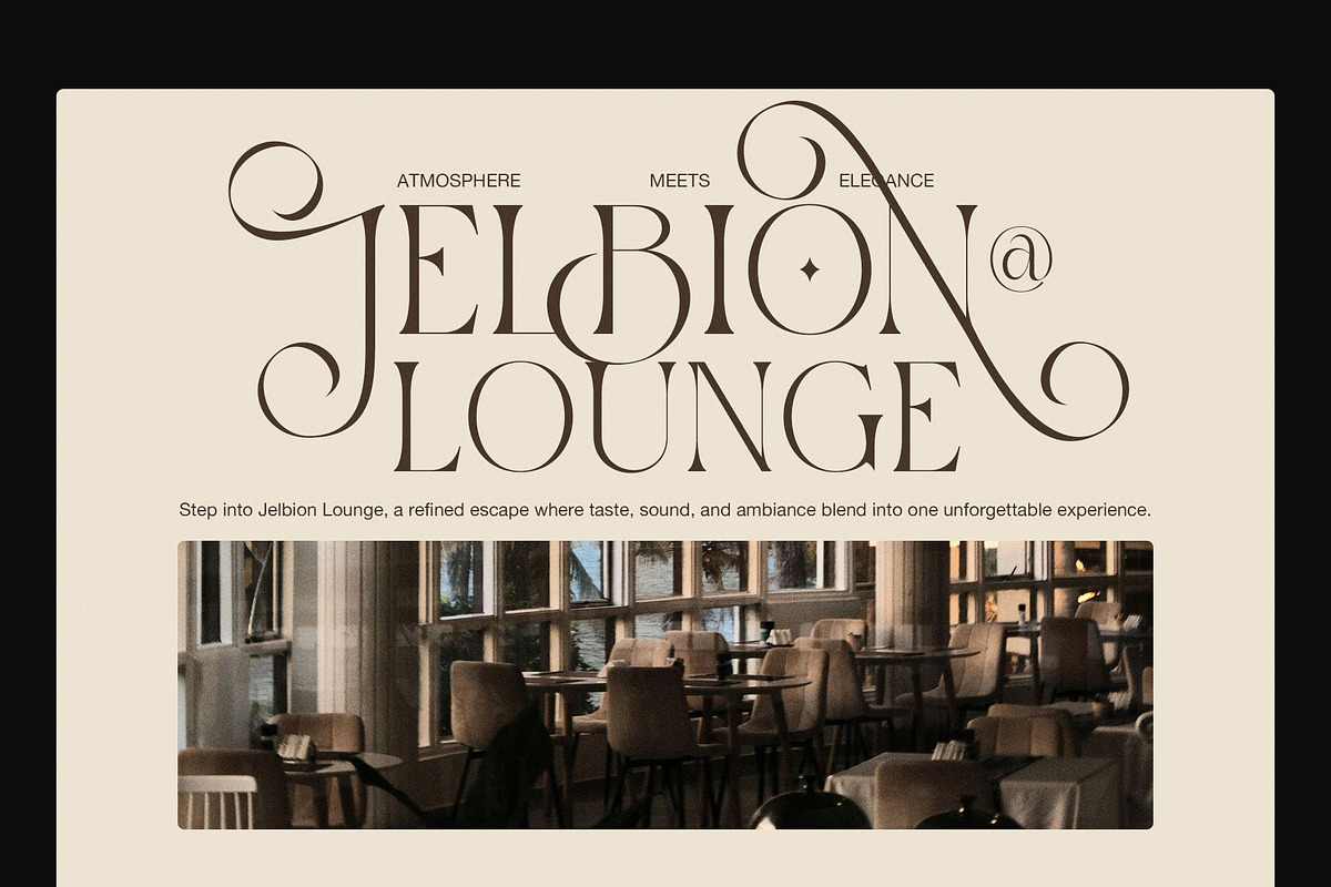 History Elegant Ligature Serif Font, a Serif Font by Elegant Font (Photo 5 of 8)